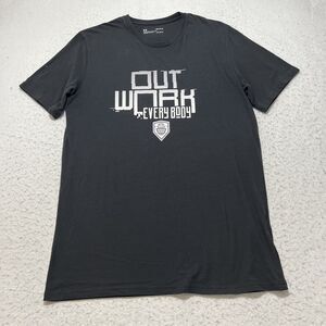 Under Armour HeatGear Men's Medium Loose Fit Short Sleeve Out Work Everybody Tee